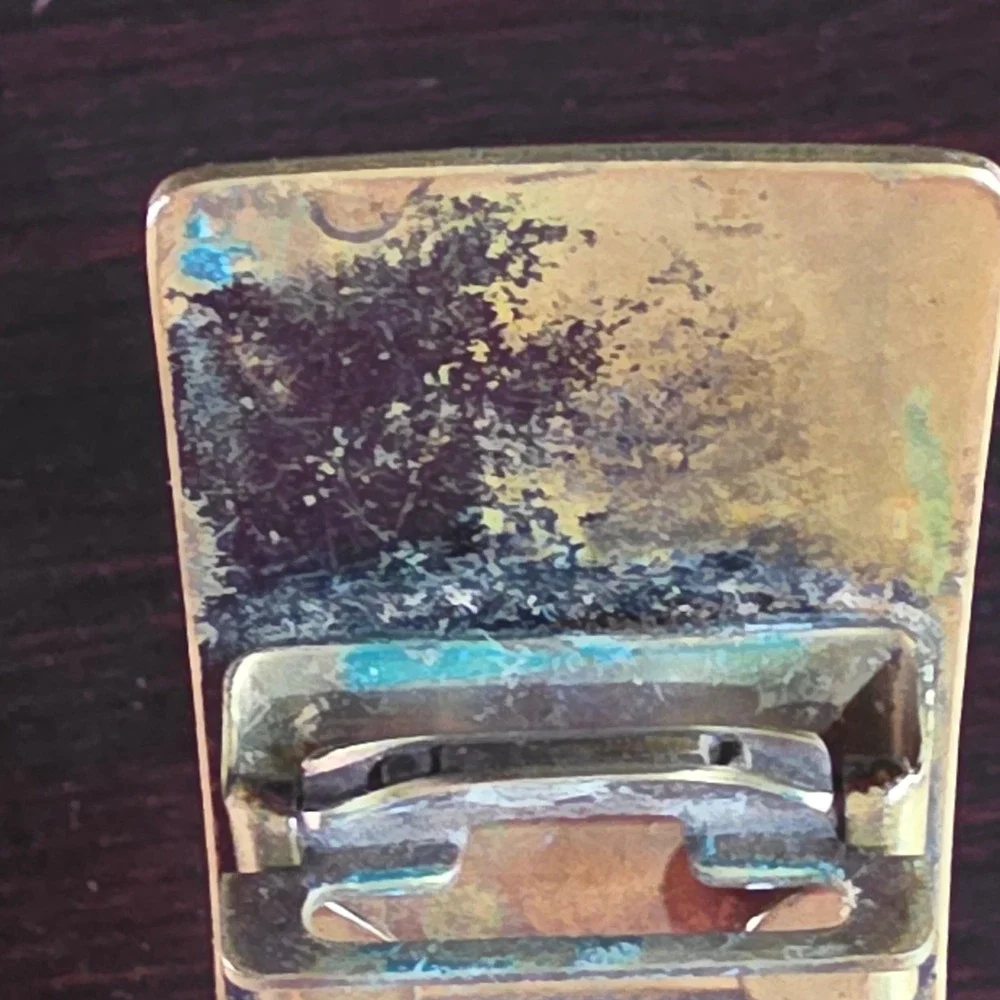 FFA Future‎ Farmers of America Belt Buckle Gold Tone Brass USA Made Education